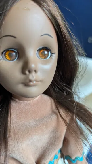 Bambola Effanbee Pocahontas vintage