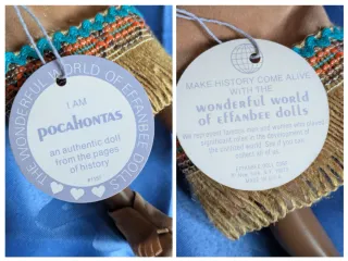 Bambola Effanbee Pocahontas vintage