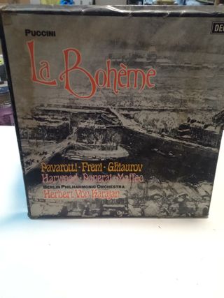 Puccini La Bohème LP Opera Lirica