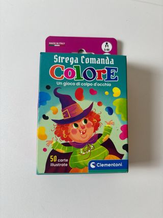 Gioco di carte Strega Comanda Colore Clementoni