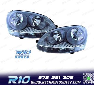 FAROS VOLKSWAGEN VW GOLF V 03-08 FONDO GRIS