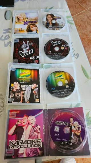 Pack 4 Juegos Karaoke PS3