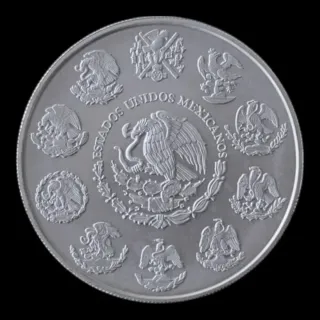Moneda Plata Pura México 2 Onzas 2024