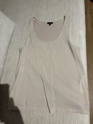 Top sin mangas Massimo Dutti