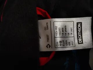 Mono de esquí rojo Wedze