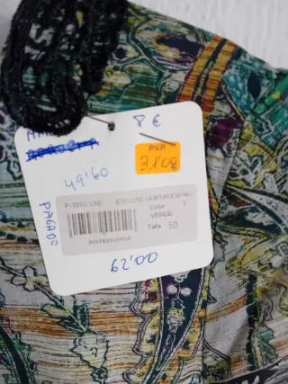 Vestido de MONSI COLECCIONES  Talla50