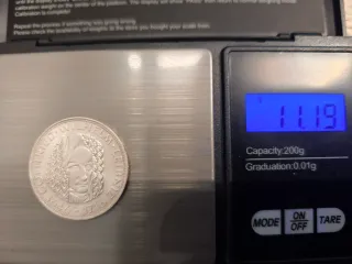 2 Monedas Conmemorativas 5 Marcos Plata S/C .625