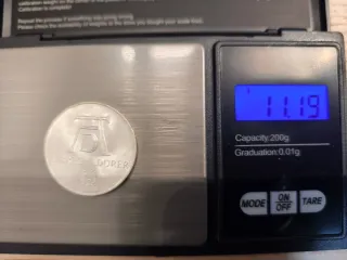 2 Monedas Conmemorativas 5 Marcos Plata S/C .625