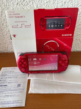PSP 3000 Radiant Red EDICION LIMITADA