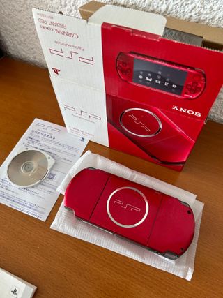 PSP 3000 Radiant Red EDICION LIMITADA