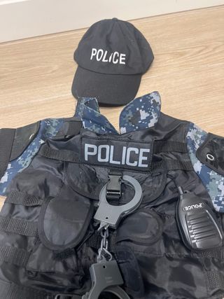 Disfraz Policía SWAT Talla Infantil Talla 4 años