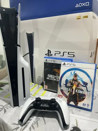 Consola PlayStation 5 + 2 Juegos