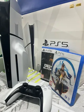 Consola PlayStation 5 + 2 Juegos