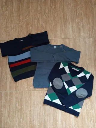 Lote 3 jerséis niño 24-36 meses