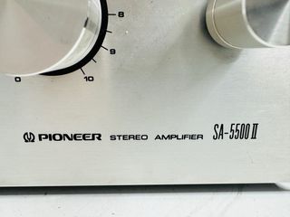 Amplificador Estéreo Pioneer SA-5500 II Plata