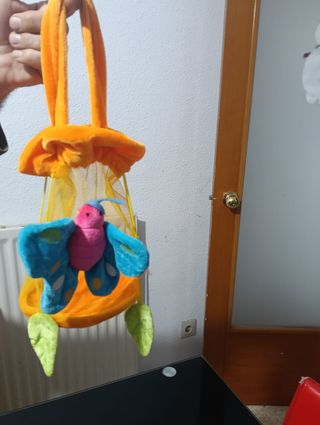 Bolso saco infantil mariposa