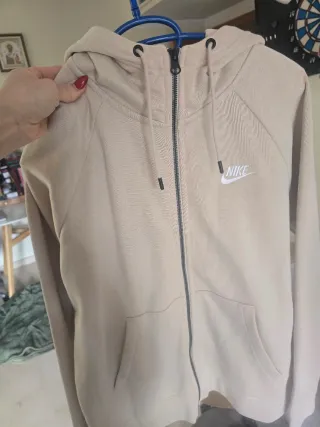 Chaqueta Nike Beige Cremallera