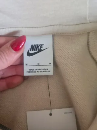 Chaqueta Nike Beige Cremallera