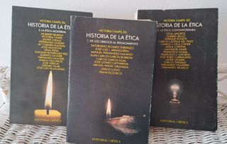 "Historia de la ética" (3 tomos) V. Camps (ed.)