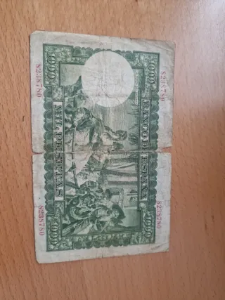 Billete 1000 pesetas 1951