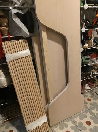 Cama infantil Montessori madera 70x140cm