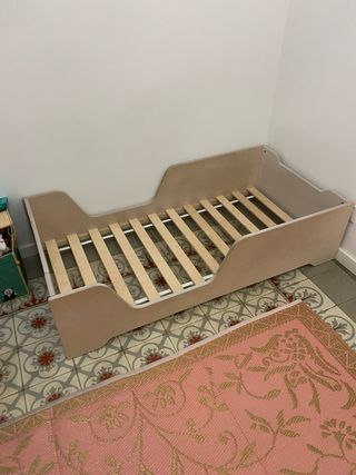 Cama infantil Montessori madera 70x140cm