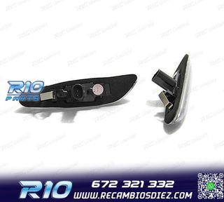 INTERMITENTES BMW E46 01-05 LATERALES LED CROMADO