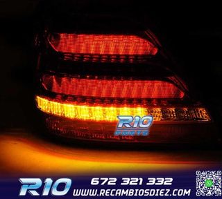 PILOTOS MERCEDES CLASE C W203 SEDAN 00-04 LED DINÁMICOS AHU
