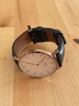 Reloj Daniel Wellington Negro/Dorado