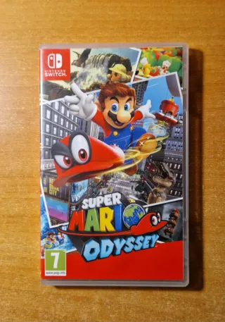 Caja Super Mario Odyssey (solo caja sin juego)