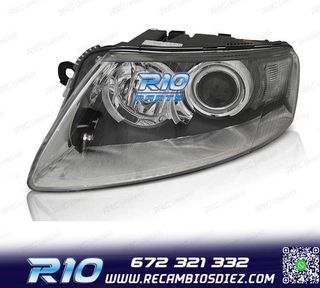 FARO XENON IZQ AUDI A6 C6 04-08 CROMO
