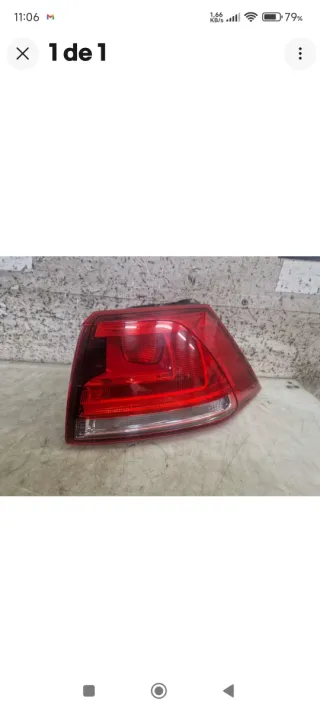 Foco trasero derecho VW Golf VII 1.6 TDI