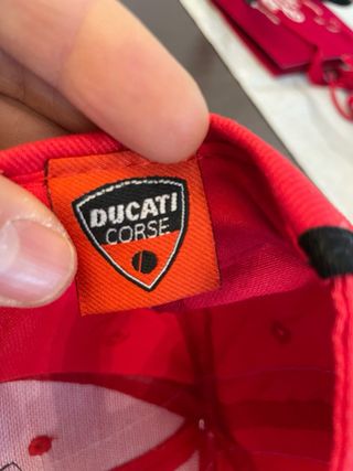 Cappellino Ducati Corse Rosso