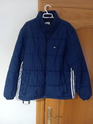 Chaqueta Adidas Azul Deportiva