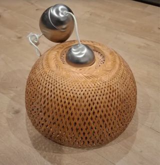 Lámpara de techo Boja Ikea Bambú