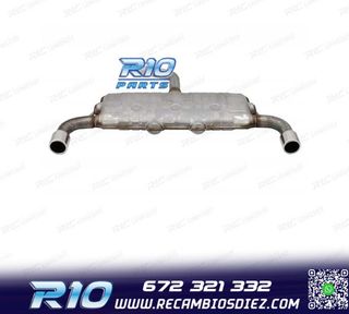 SILENCIOSO ESCAPE VOLKSWAGEN VW GOLF 7 7.5 12-20 LOOK GTI