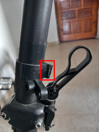 Bicicleta Plegable Legend Monza Negra