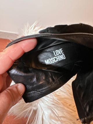 Tronchetto Love Moschino Pelle Nera