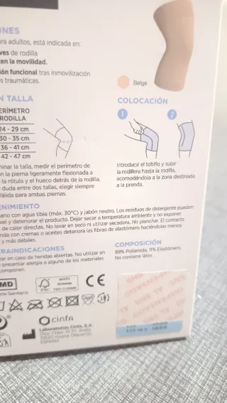 Rodilleras elásticas Medilast 20 unidades