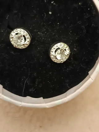 Conjunto Plata 925: Cadena, Anillo y Pendientes