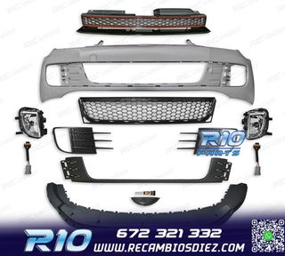 PARAGOLPES DELANTERO VOLKSWAGEN VW GOLF 6 08-12 LOOK GTI SRA