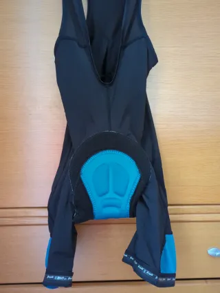 Culotte Ciclismo Negro con Badana Azul