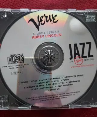 Abbey Lincoln - A Turtle's Dream CD