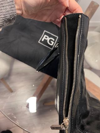 Bolso Purificación García Negro Piel Nuevo