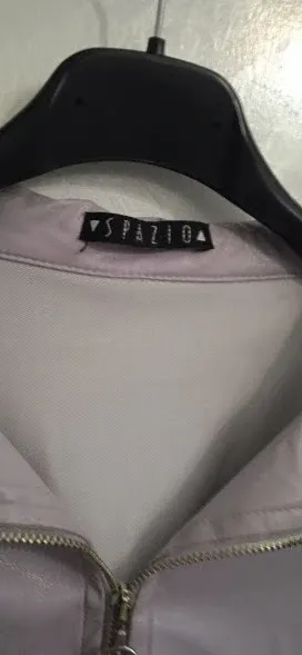 Giacca donna lilla con zip