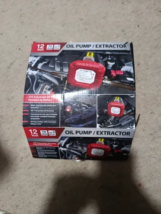 Bomba extracción aceite/gasoil 12V