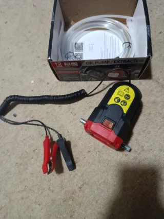 Bomba extracción aceite/gasoil 12V
