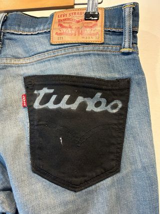 Levi's 511 Jeans con Grafiti