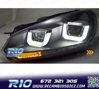 FAROS PARA VOLKSWAGEN VW GOLF VI LIMOUSINE 08-12 FULL LED DI