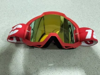Gafas Moto/Esquí/Airsoft Rojas